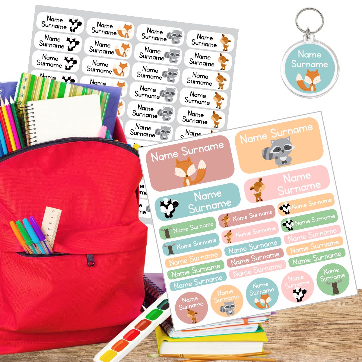Woodland Animals Mini Combo – Stickit Designs
