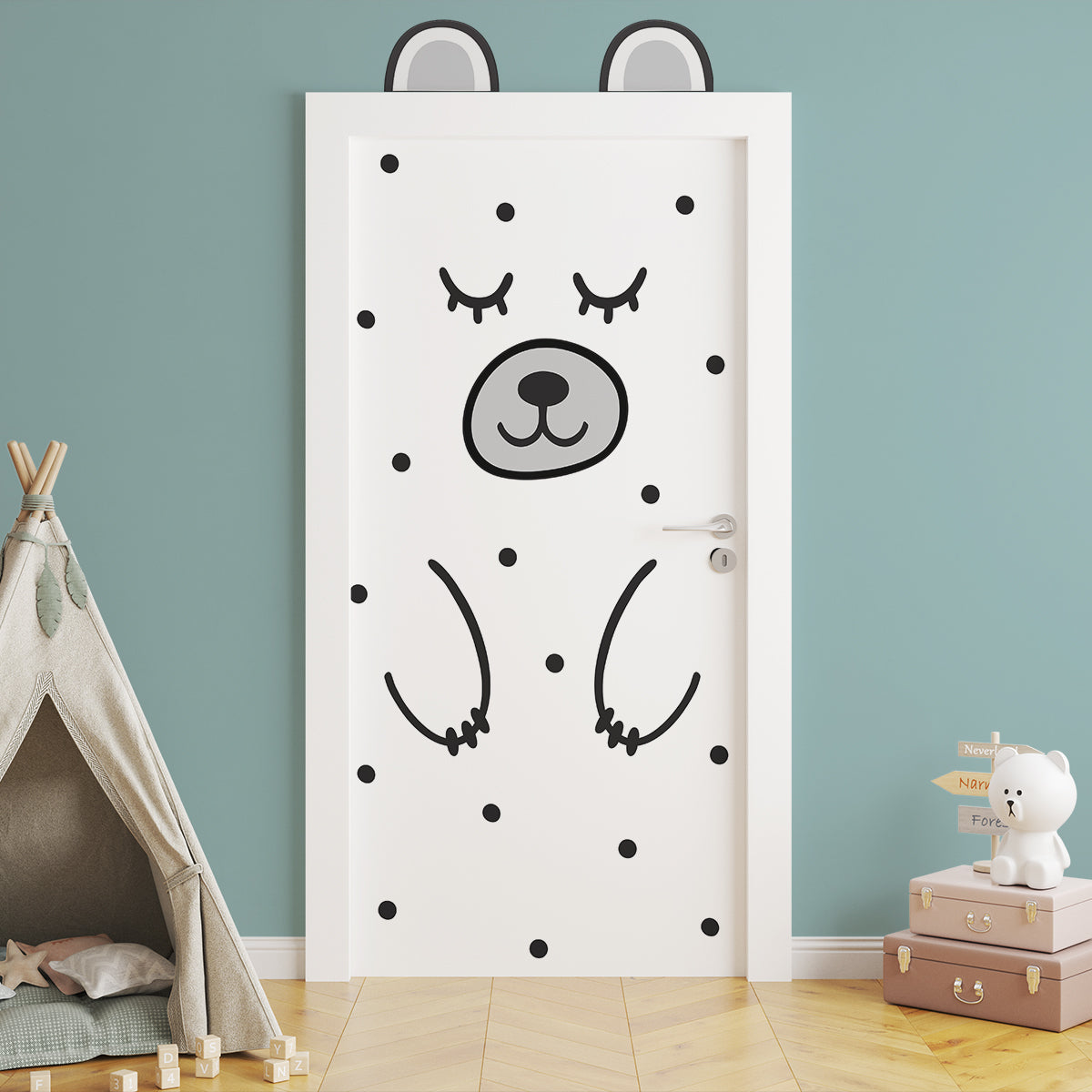 Left Door Sticker Door Stickers – Stickit Designs