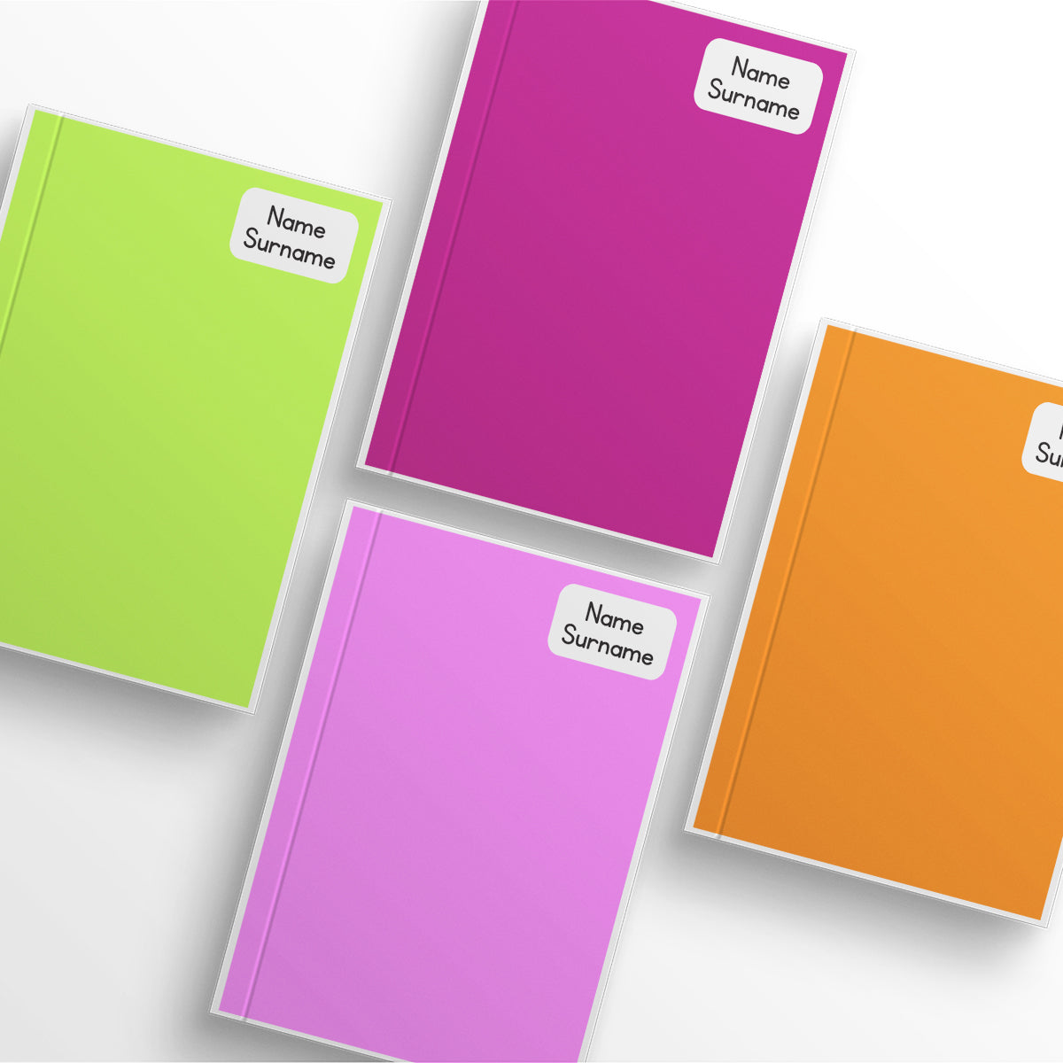 Summer Colours Book Front Covers – Stickit Designs