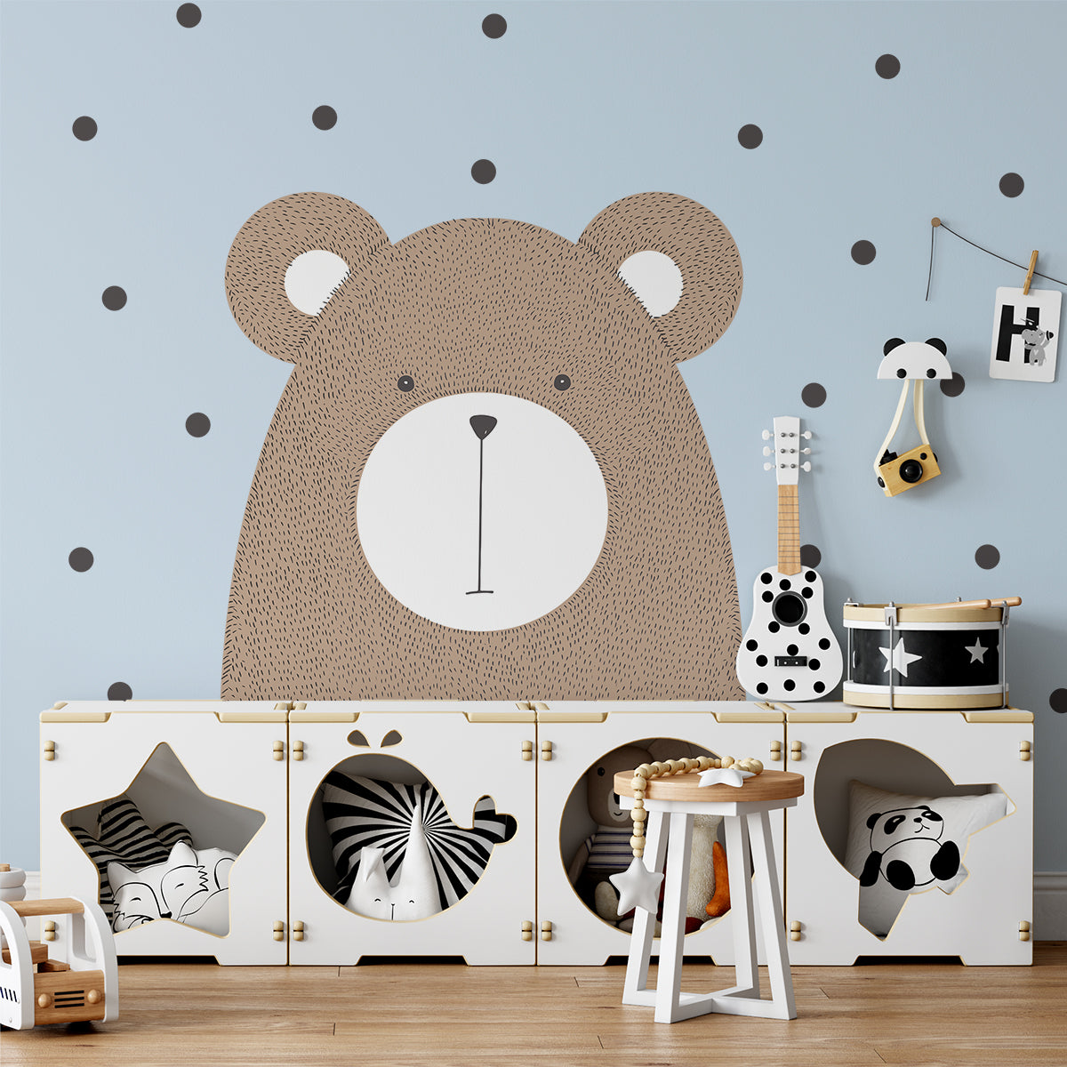 Hairy Bear – Stickit Designs
