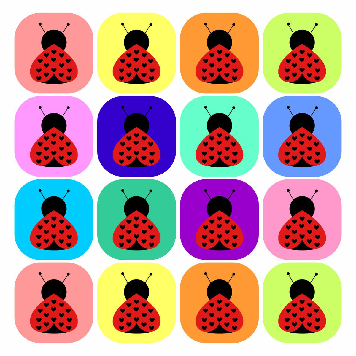Extra Large Ladybug Stickers – Stickit Designs